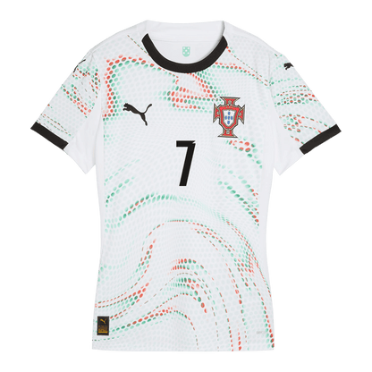 Dámský Venkovní Fotbalový Dres Portugal 2025 RONALDO #7
