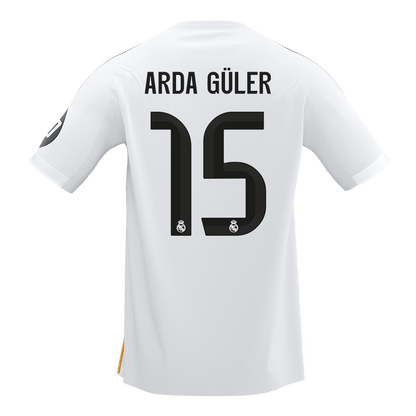 Real Madrid domácí fotbalový dres 2025/26 ARDA GÜLER #15