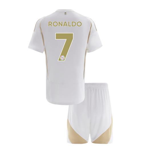 Al Nassr dětská třetí sada dresu 2024/25 RONALDO #7