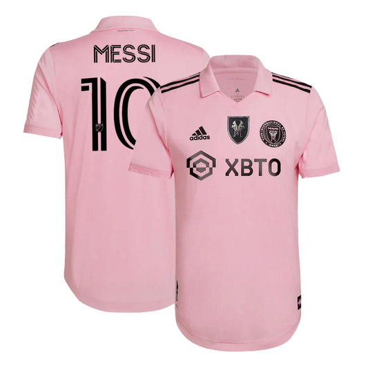 Domácí Fotbalový Dres Inter Miami CF 2023 Authentic MESSI #10 GOAT