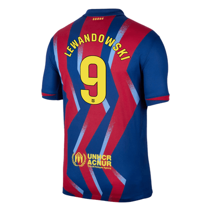 Barcelona čtvrtá fotbalový dres 2025/26 LEWANDOWSKI #9