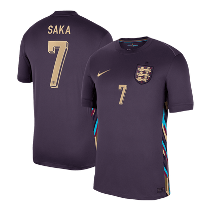 Venkovní Fotbalový Dres England 2024 SAKA #7