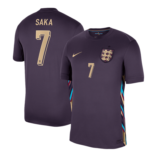 Venkovní Fotbalový Dres England 2024 SAKA #7