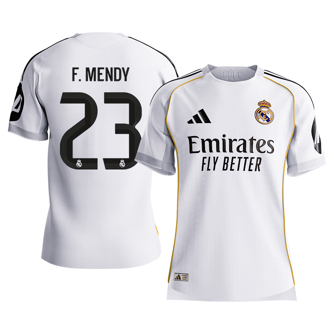 Real Madrid domácí fotbalový dres 2025/26 hráčská verze F.MENDY #23