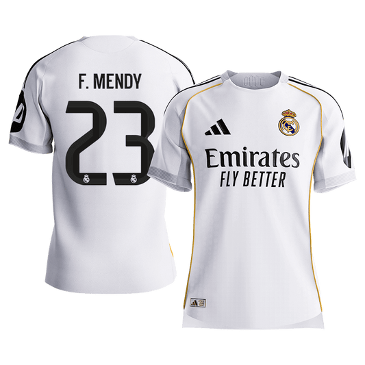 Real Madrid domácí fotbalový dres 2025/26 hráčská verze F.MENDY #23