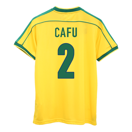 Domácí Retro Dres Brazil 1998 CAFU #2