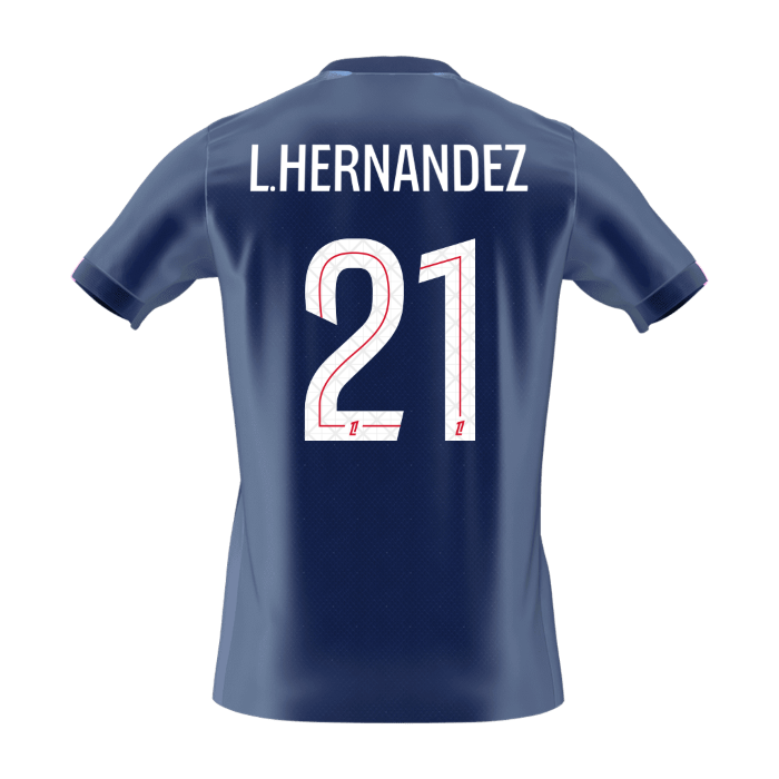 PSG domácí fotbalový dres 2025/26 L.HERNANDEZ #21