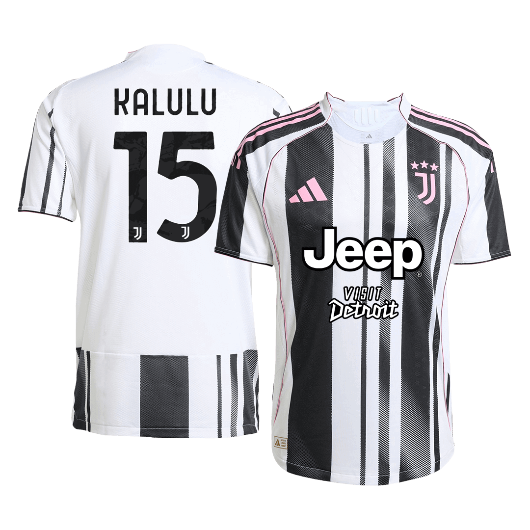 Juventus domácí dres 2025/26 hráčská verze KALULU #15