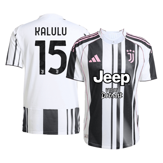 Juventus domácí dres 2025/26 hráčská verze KALULU #15