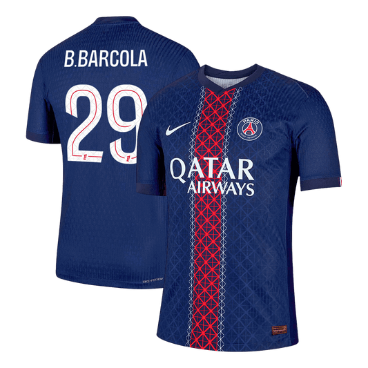 Domácí Fotbalový Dres PSG 25/26 Authentic B.BARCOLA #29