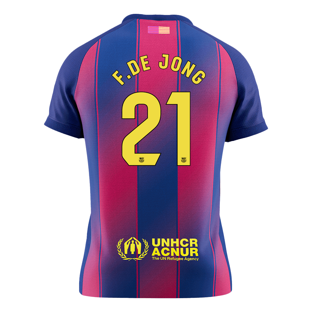 Domácí Fotbalový Dres Barcelona 25/26 F.DE JONG #21