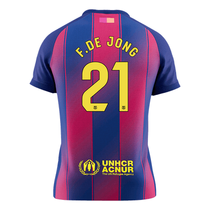 Domácí Fotbalový Dres Barcelona 25/26 F.DE JONG #21