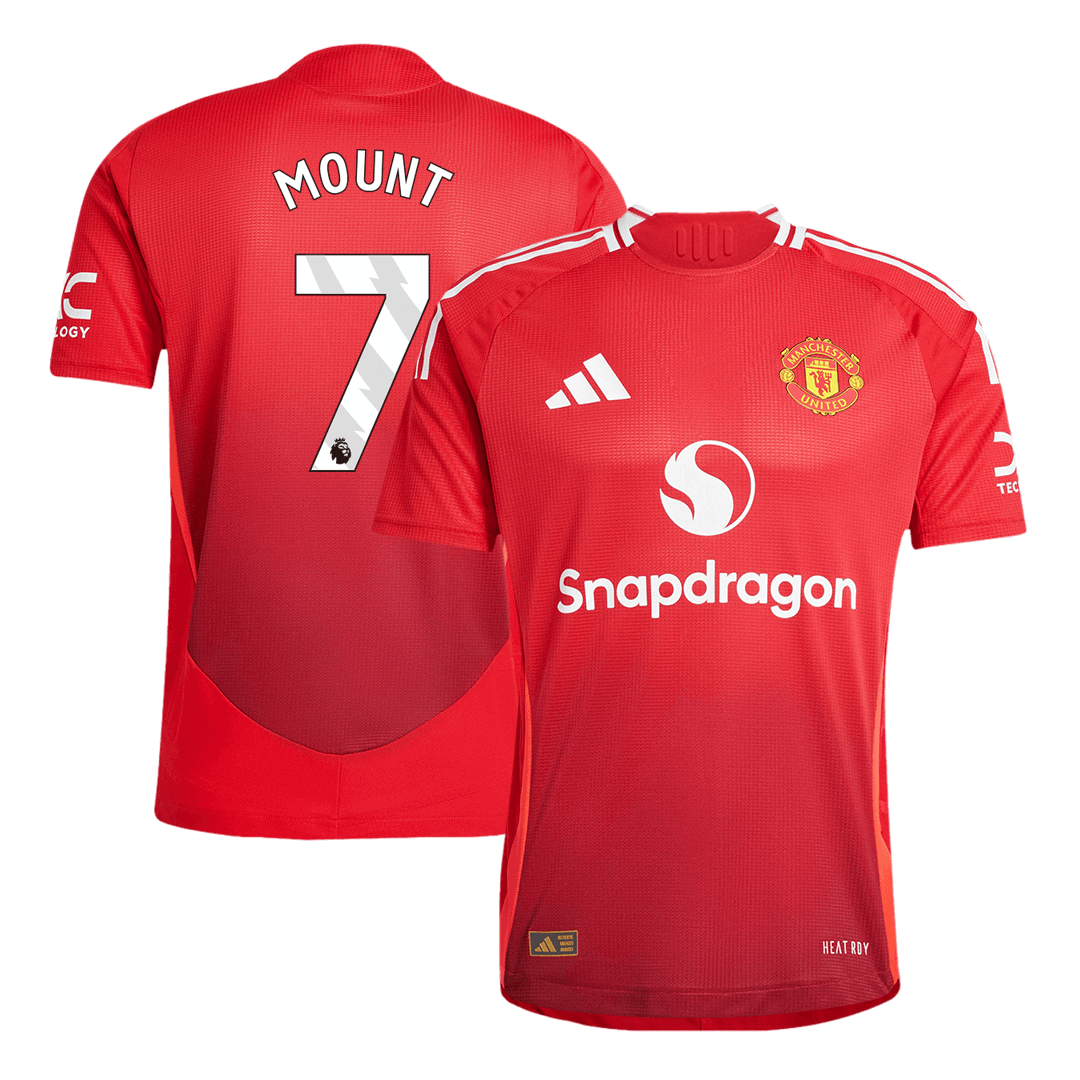Domácí Fotbalový Dres Manchester United 24/25 Authentic MOUNT #7