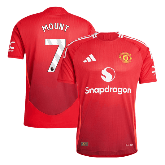 Domácí Fotbalový Dres Manchester United 24/25 Authentic MOUNT #7