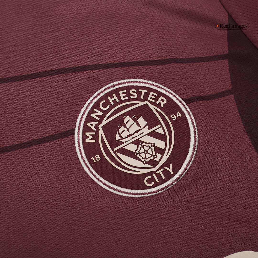 Třetí Fotbalový Dres Manchester City 24/25 HAALAND #9 UCL