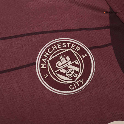 Třetí Fotbalový Dres Manchester City 24/25 HAALAND #9 UCL