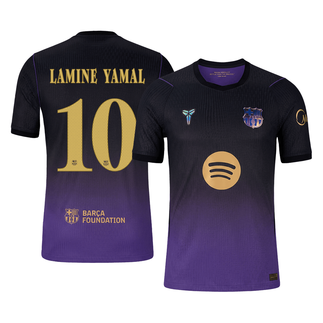 Barcelona venkovní dres 2026/27 hráčská verze LAMINE YAMAL #10 UCL