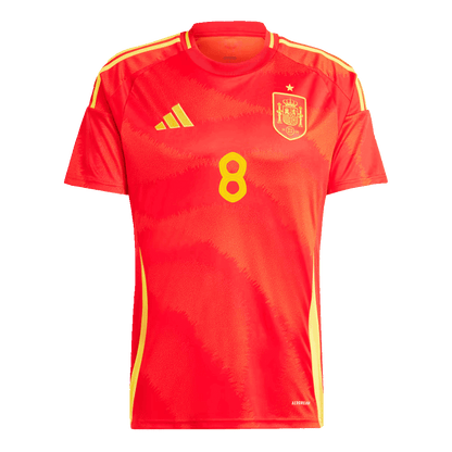 Domácí Fotbalový Dres Spain 2024 FABIÁN #8