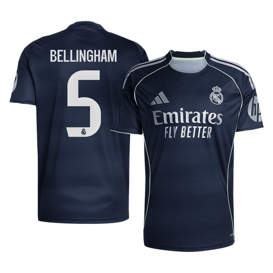 Venkovní Fotbalový Dres Real Madrid 25/26 BELLINGHAM #5
