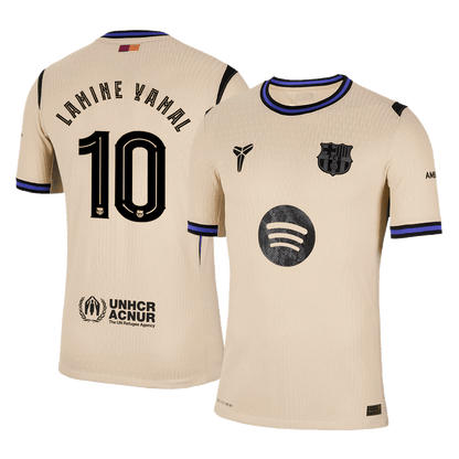 Venkovní Fotbalový Dres Barcelona 25/26 Authentic LAMINE YAMAL #10 UCL