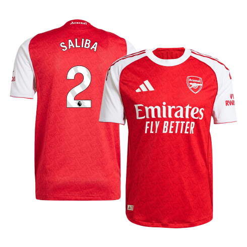Arsenal domácí dres 2025/26 hráčská verze SALIBA #2