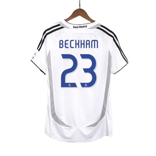 Domácí Retro Dres Real Madrid 2006/07 Retro BECKHAM #23