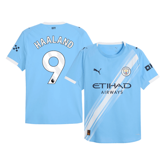 Domácí Fotbalový Dres Manchester City 25/26 Authentic HAALAND #9