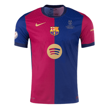 Domácí Fotbalový Dres Barcelona 24/25 Authentic- Copa del Rey Final