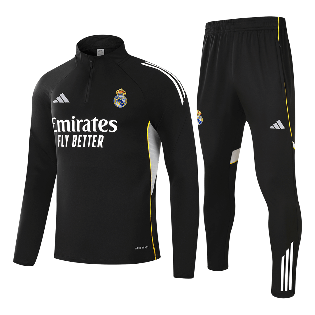 Real Madrid dětská sada mikiny 2025/26 černá