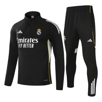 Real Madrid dětská sada mikiny 2025/26 černá