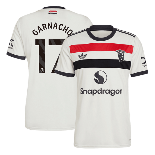 Třetí Fotbalový Dres Manchester United 24/25 GARNACHO #17