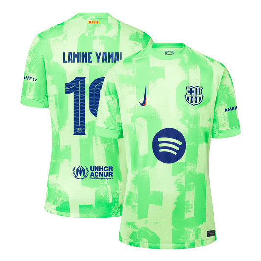 Třetí Fotbalový Dres Barcelona 24/25 LAMINE YAMAL #19