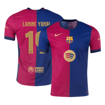 Domácí Fotbalový Dres Barcelona 24/25 Authentic LAMINE YAMAL #19 UCL