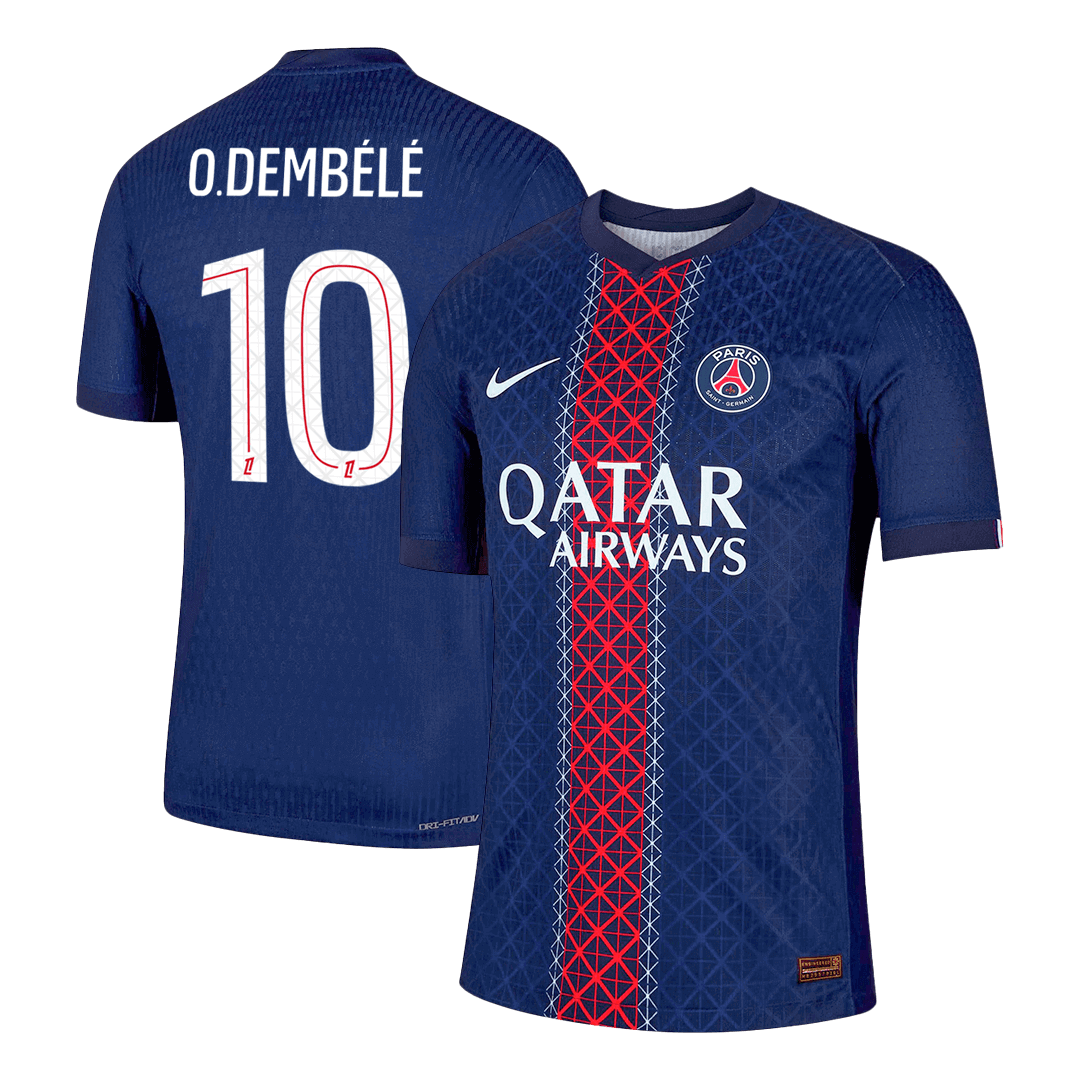 Domácí Fotbalový Dres PSG 25/26 Authentic O.DEMBÉLÉ #10