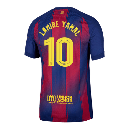 Domácí Fotbalový Dres Barcelona 25/26 Authentic LAMINE YAMAL #10 UCL