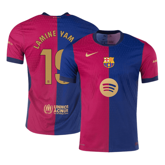 Domácí Fotbalový Dres Barcelona 24/25 Authentic LAMINE YAMAL #19