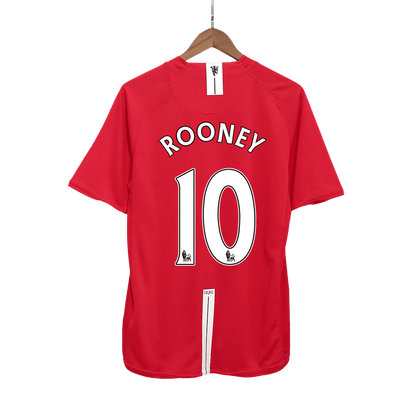 Domácí Retro Dres Manchester United 2007/08 ROONEY #10