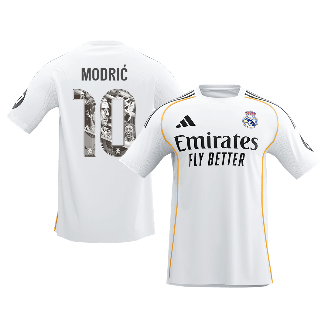 Domácí Fotbalový Dres Real Madrid 25/26 MODRIĆ Special #10