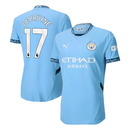 Domácí Fotbalový Dres Manchester City 24/25 Authentic DE BRUYNE #17