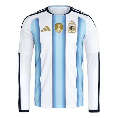 Argentina Domácí fotbalový dres MS 2026 dlouhý rukáv