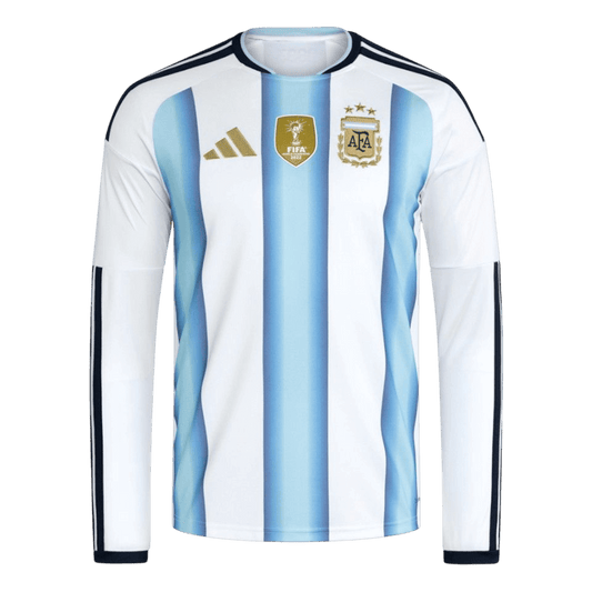 Argentina Domácí fotbalový dres MS 2026 dlouhý rukáv