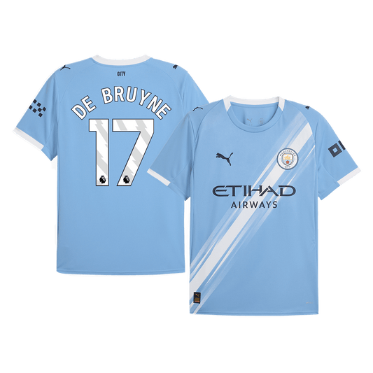 Domácí Fotbalový Dres Manchester City 25/26 DE BRUYNE #17