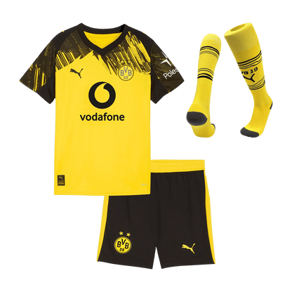 Borussia Dortmund dětská domácí kompletní sada 2025/26