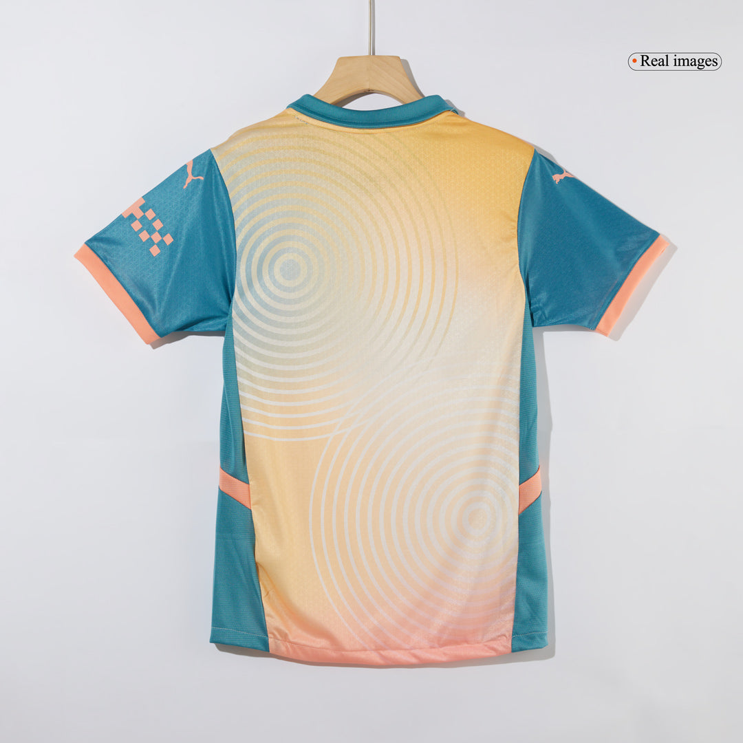 Fourth Away Fotbalový Dres Manchester City 24/25 Authentic HAALAND #9 - Definitely City