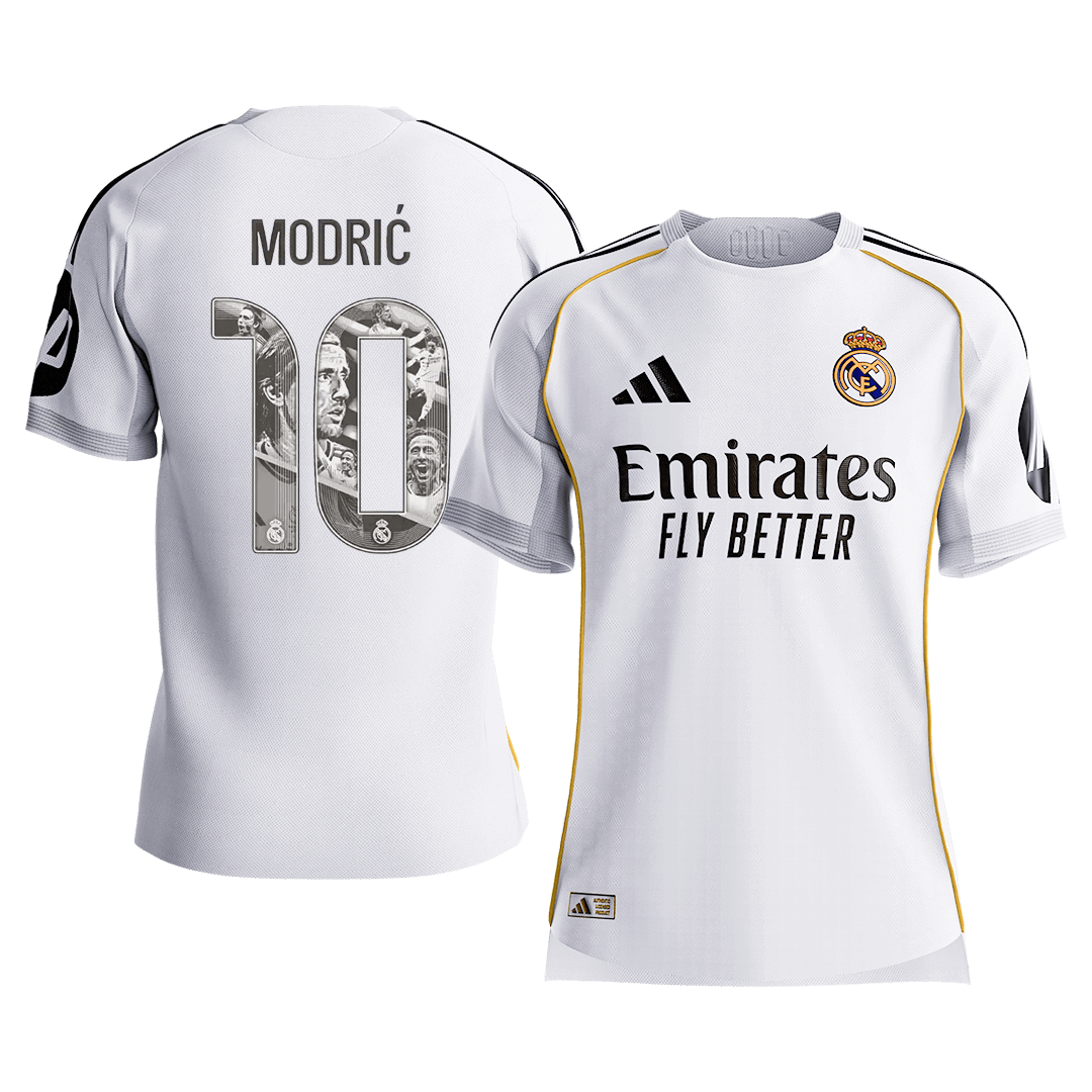 Domácí Fotbalový Dres Real Madrid 25/26 Authentic MODRIĆ Special #10