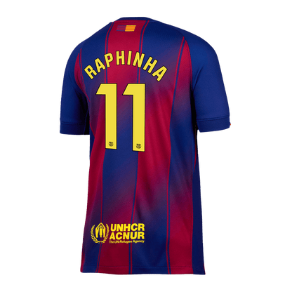 Domácí Fotbalový Dres Barcelona 25/26 RAPHINHA #11