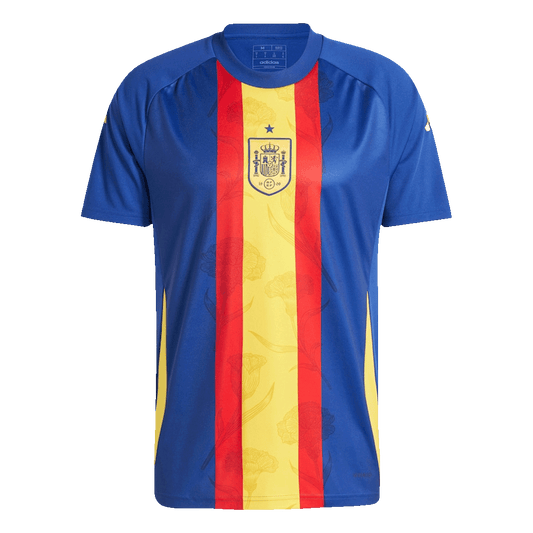Předzápasový Fotbalový Dres Spain 2024 - modrý