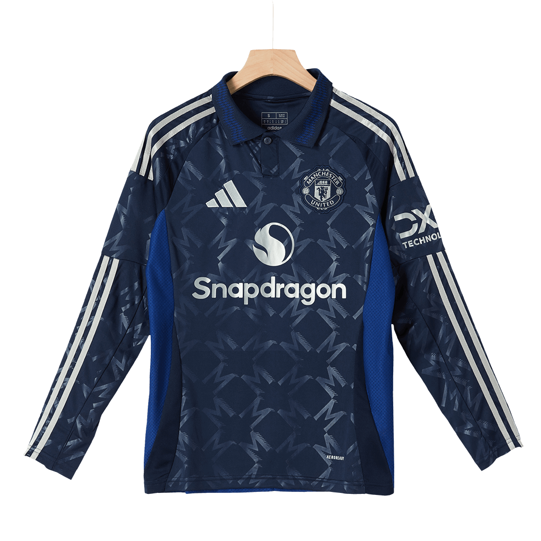 Venkovní Fotbalový Dres Manchester United 24/25 Long Sleeve