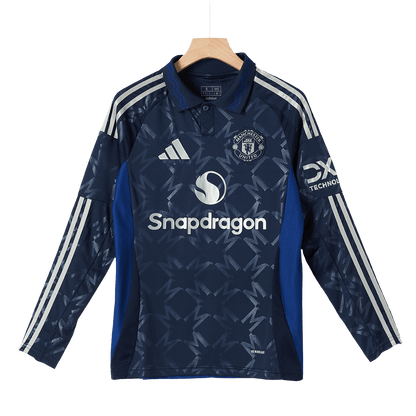 Venkovní Fotbalový Dres Manchester United 24/25 Long Sleeve