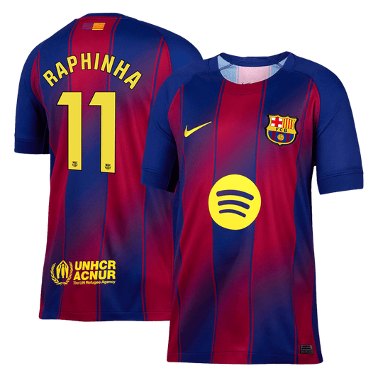 Domácí Fotbalový Dres Barcelona 25/26 RAPHINHA #11
